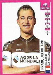 2019 Panini Giro d'Italia #53 Francois Bidard Front